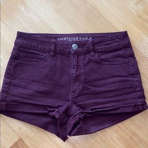American Eagle Outfitters Plum shorts